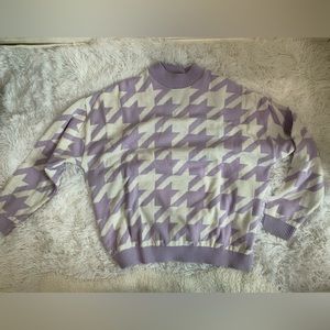 ASOS Lilac Knitted Turtleneck